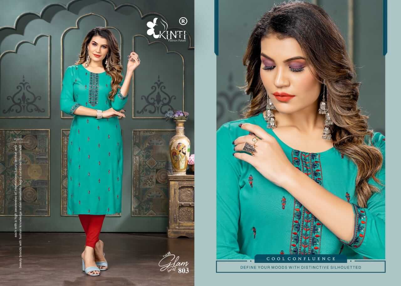 Kinti Glam Girl Vol 8 Rayon Embroidery Work Kurti Catalog in Wholesale, Buy Kinti Glam Girl Vol 8 Rayon Embroidery Work Kurti Full Catalog in Wholesale Price Online From Vadodara, Gujarat