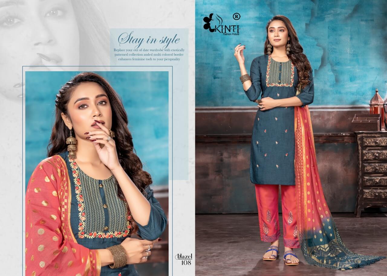 Kinti Hazel Kurti Pant Dupatta Set Catalog, Buy Kinti Hazel Kurti Pant Dupatta Set Full Catalog at Wholesale Price Online