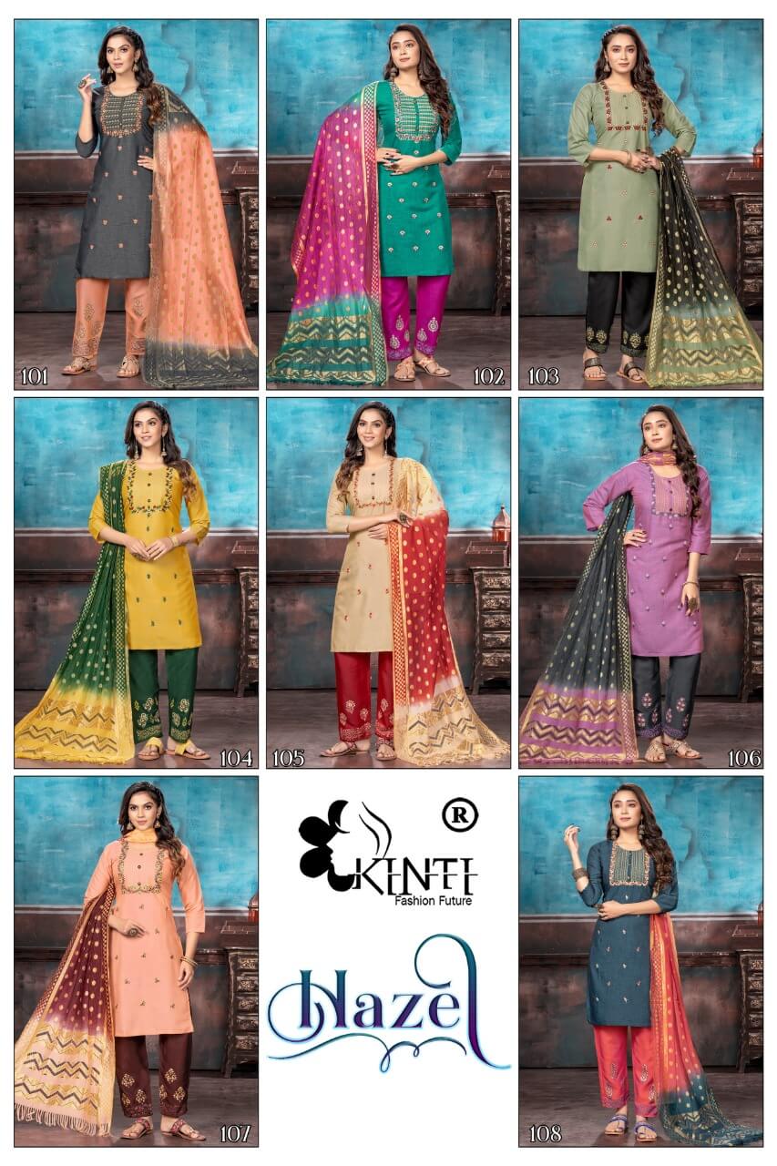 Kinti Hazel Kurti Pant Dupatta Set Catalog, Buy Kinti Hazel Kurti Pant Dupatta Set Full Catalog at Wholesale Price Online