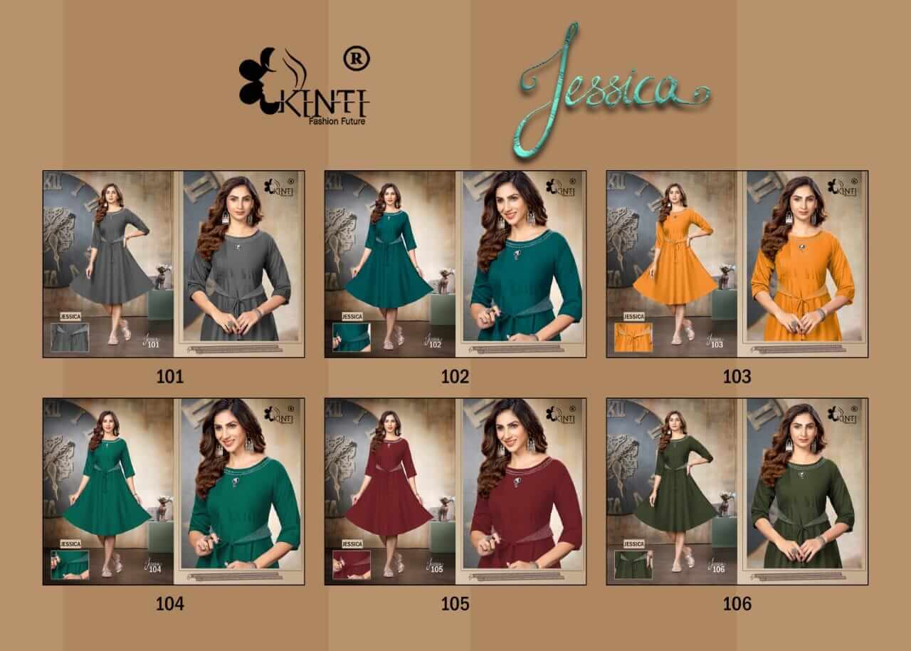 Kinti Jessica Frock Style Kurti Catalog, Buy Kinti Jessica Frock Style Kurtis Full Catalog at Wholesale Rate