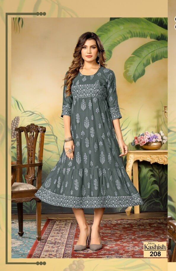 Kinti Kashish vol 2 Rayon Kurtis Catalog in Wholesale, Buy Kinti Kashish vol 2 Rayon Kurtis Full Catalog in Wholesale Price Online From Aarvee Creation