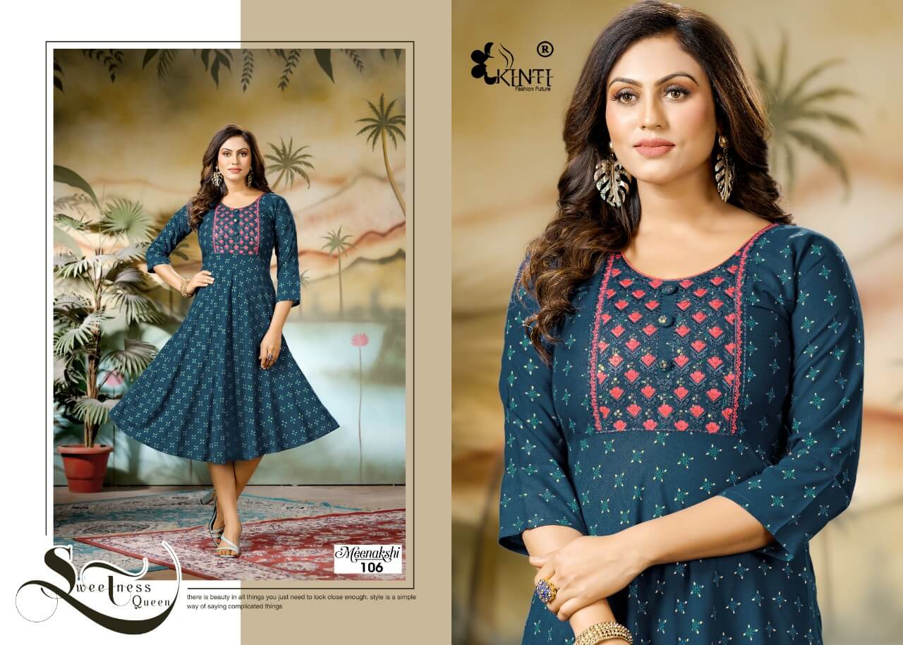 Kinti Meenakshi Rayon Kurtis Wholesale Catalog, Buy Kinti Meenakshi Rayon Kurtis Full Catalog at Wholesale Price