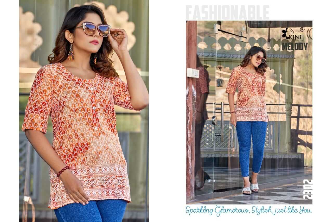 Kinti Melody Lucknowi Work Tops Catalog in Wholesale, Buy Kinti Melody Lucknowi Work Tops Full Catalog in Wholesale Price Online From Vadodara