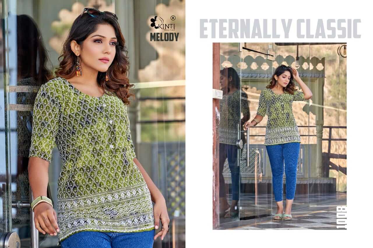 Kinti Melody Lucknowi Work Tops Catalog in Wholesale, Buy Kinti Melody Lucknowi Work Tops Full Catalog in Wholesale Price Online From Vadodara