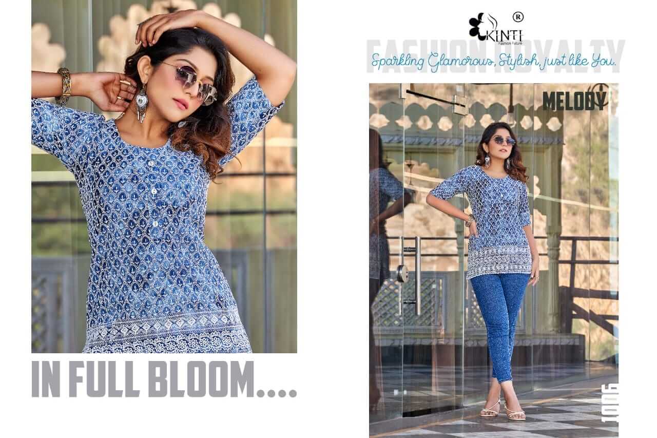 Kinti Melody Lucknowi Work Tops Catalog in Wholesale, Buy Kinti Melody Lucknowi Work Tops Full Catalog in Wholesale Price Online From Vadodara