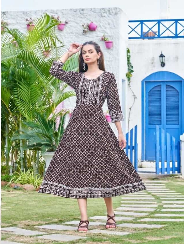 Kinti Nidhi Rayon Print Kurtis Catalog in Wholesale, Buy Kinti Nidhi Rayon Print Kurtis Full Catalog in Wholesale in Wholesale Price Online From Aarvee Creation