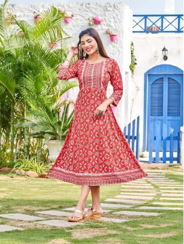 Kinti Nidhi Rayon Print Kurtis Catalog in Wholesale, Buy Kinti Nidhi Rayon Print Kurtis Full Catalog in Wholesale in Wholesale Price Online From Aarvee Creation