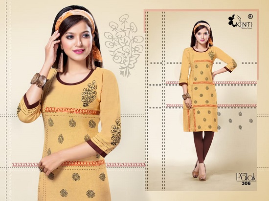 Kinti Kurtis Manufacturer Launches New Kurtis Series Palak Vol 3. Kinti Palak Vol 3 Womens Clothings Wholesale Catalogue Online. Order Ladies Kurtis In Wholesale. Buy Kinti Palak Vol 3 Ladies Kurta Online For Business. Shop Womens Kurtis In Wholesale Rate Online Direct From Wholesaler And Bulk Supplier Of Gujarat. Buy Low Range Surat / Ahmedabad  Kurtis iN Bulk at best rate