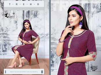 Kinti Pari Vol 3 Two Tone Handloom Cotton Flair Pattern Wholesale Kurti Catalogue. Order Handloom Cotton Kurtis Wholesale Catalogue Direct From Manufacturer From Ahmedabad.Kinti Kurti Catalogue From Ahmedabad Kurti Manufacturer. Kinti 
Pari Vol 3 12 Designs Kurtis Online For Business From Home Or For Shop.Buy Low Range Wholesale Kurti Catalogue Online 