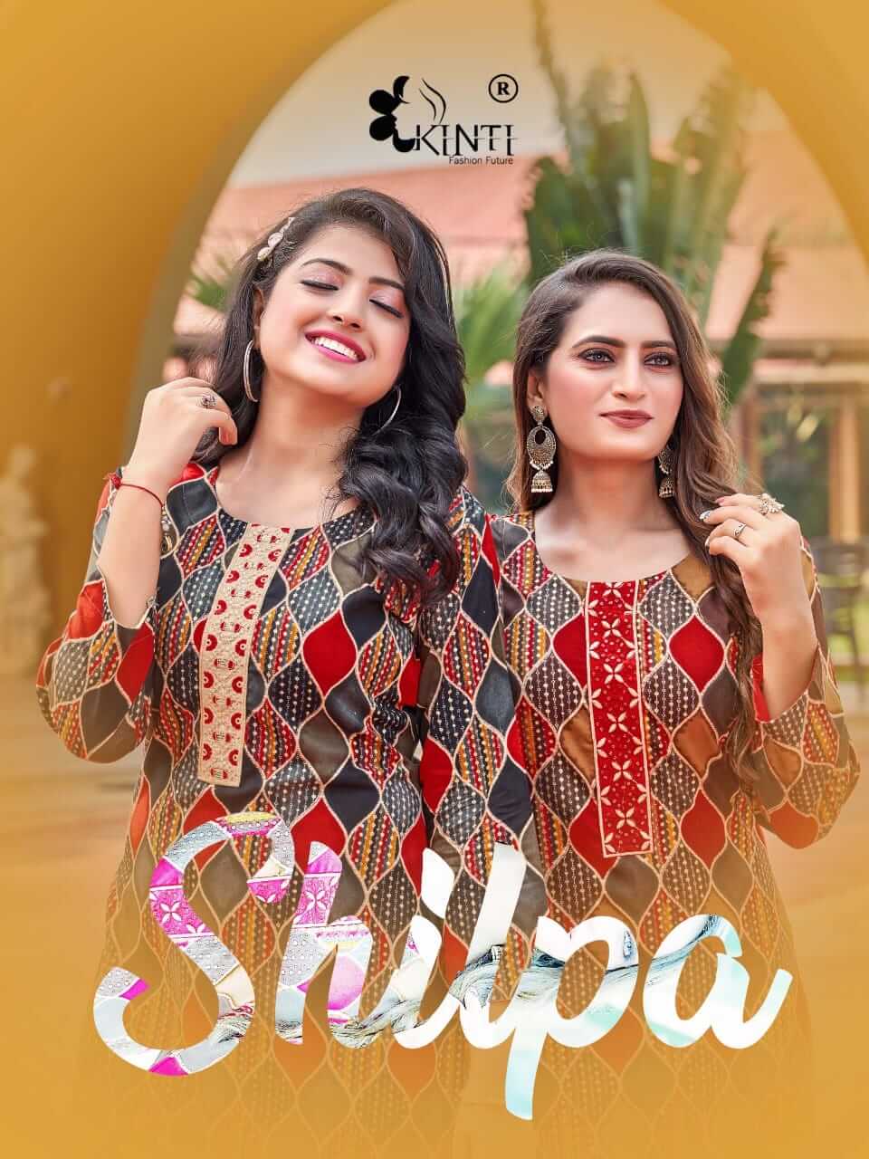 Kinti Shilpa Rayon Printed Kurtis Catalog, Buy Kinti Shilpa Rayon Printed Kurtis Full Catalog at Wholesale Rate Online