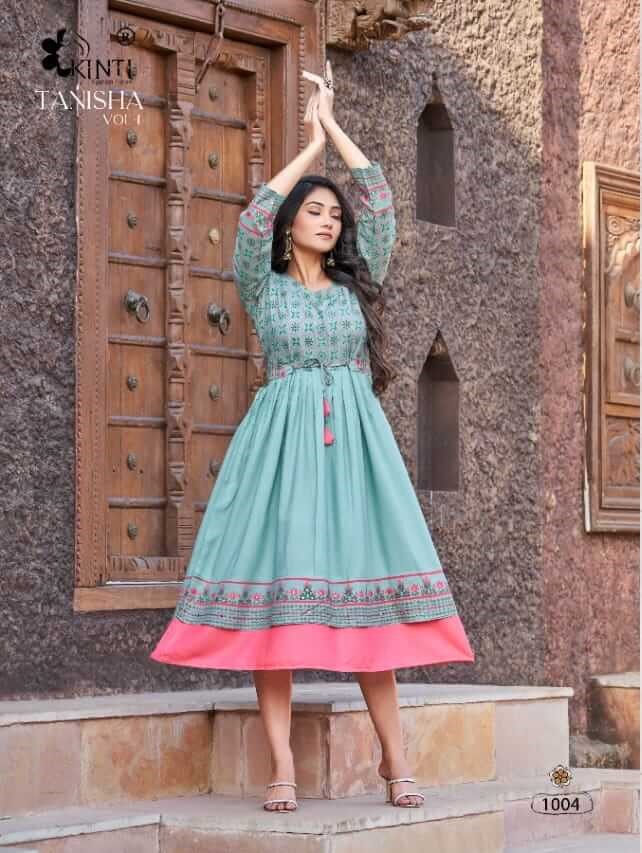 Kinti Tanisha vol 1 A Line Kurtis Catalog at Wholesale Rate, Buy Kinti Tanisha vol 1 A Line Kurtis Full Catalog at Wholesale Rate Online From Aarvee Creation, Vadodara