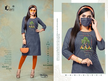 Kinti Trendz Kurtis Wholesale Catalogue. Trendz Handloom Cotton Fancy Embroidery Work Kurtis Wholesale Collections. Buy Cotton Embroidered Work Kurtis in Bulk rate for Wholesale