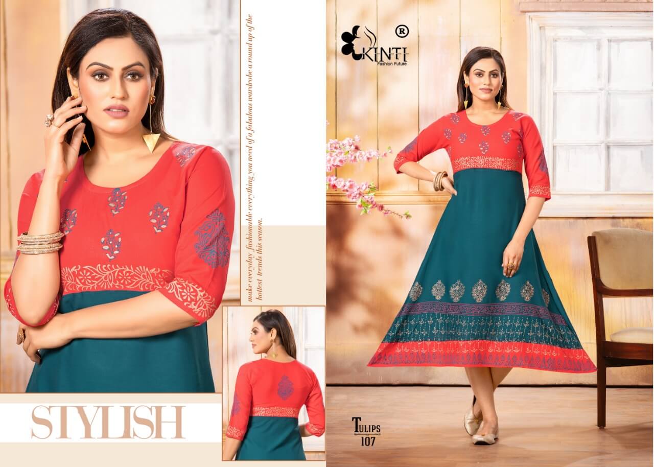 Kinti Tarang A Line Kurtis Wholesale Catalog, Buy Full Catalog of Kinti Tarang A Line Kurtis at Wholesale Price