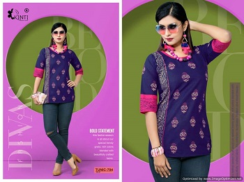 Kinti Tunic Vol 7 Short Top Wholesale Catalogue.Order Ladies Short Top in Wholesale Rate.Tunic Vol 7 by Kinti Western Top Wholesale Manufacturer