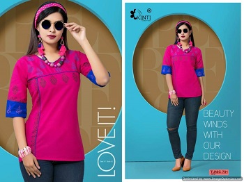 Kinti Tunic Vol 7 Short Top Wholesale Catalogue.Order Ladies Short Top in Wholesale Rate.Tunic Vol 7 by Kinti Western Top Wholesale Manufacturer