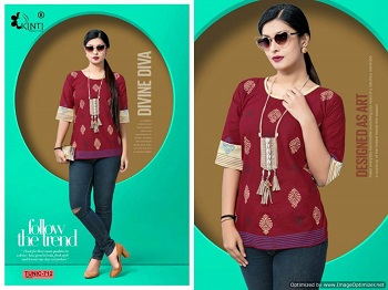 Kinti Tunic Vol 7 Short Top Wholesale Catalogue.Order Ladies Short Top in Wholesale Rate.Tunic Vol 7 by Kinti Western Top Wholesale Manufacturer