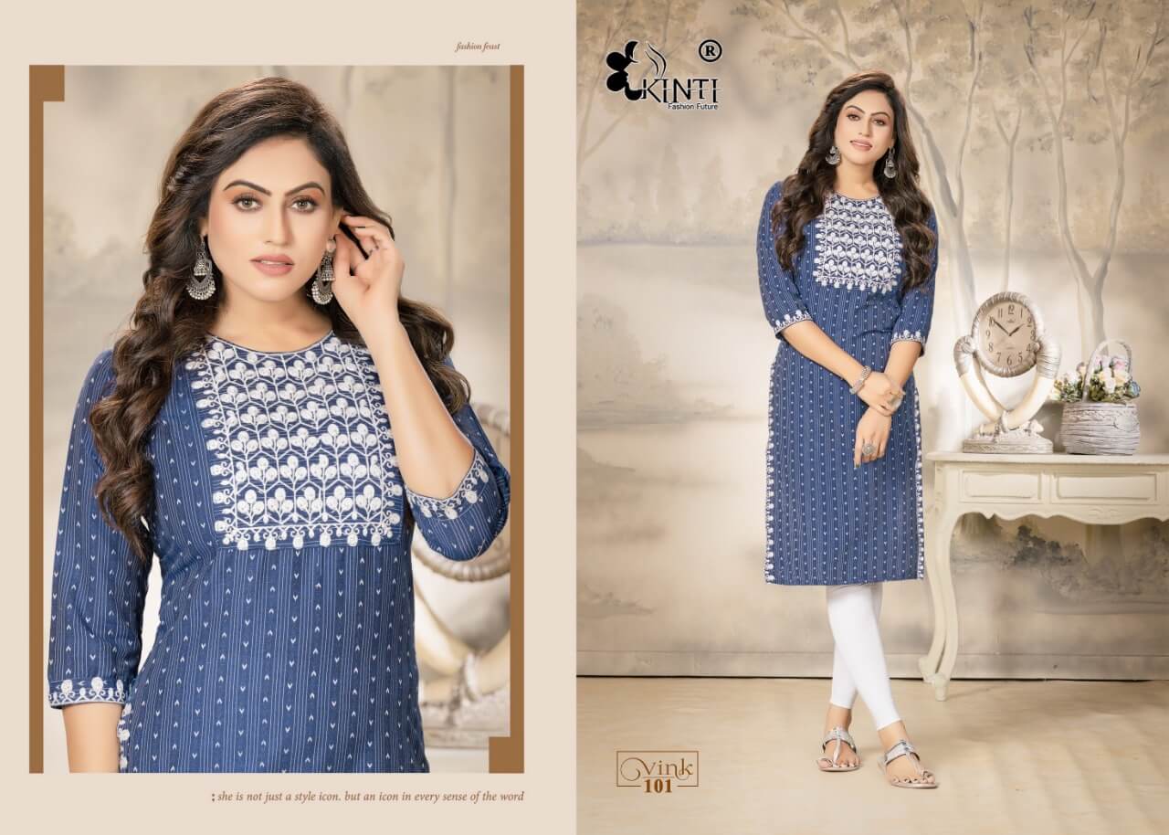 Kinti Vink Kurtis Wholesale Catalog, Buy Kinti Vink Kurtis Full Catalog in Wholesale Price Online