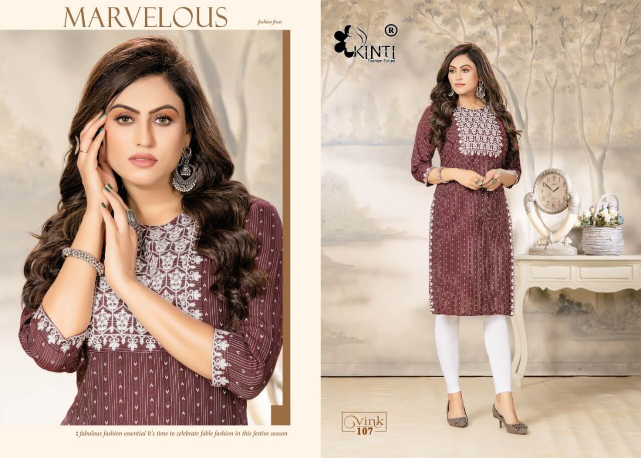 Kinti Vink Kurtis Wholesale Catalog, Buy Kinti Vink Kurtis Full Catalog in Wholesale Price Online