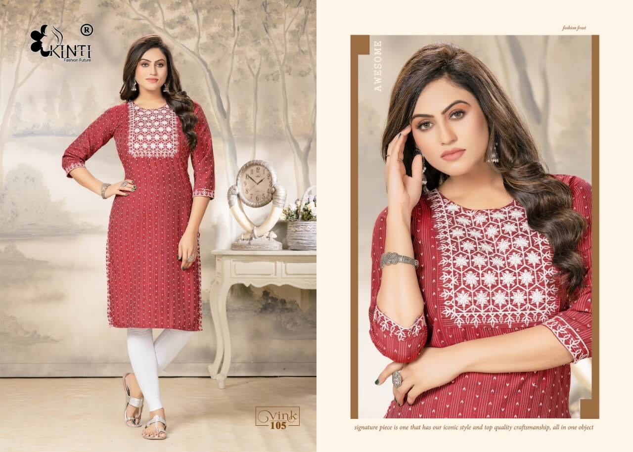 Kinti Vink Kurtis Wholesale Catalog, Buy Kinti Vink Kurtis Full Catalog in Wholesale Price Online