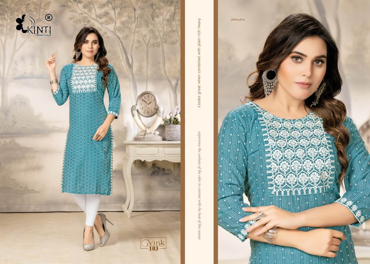 Kinti Vink Kurtis Wholesale Catalog, Buy Kinti Vink Kurtis Full Catalog in Wholesale Price Online