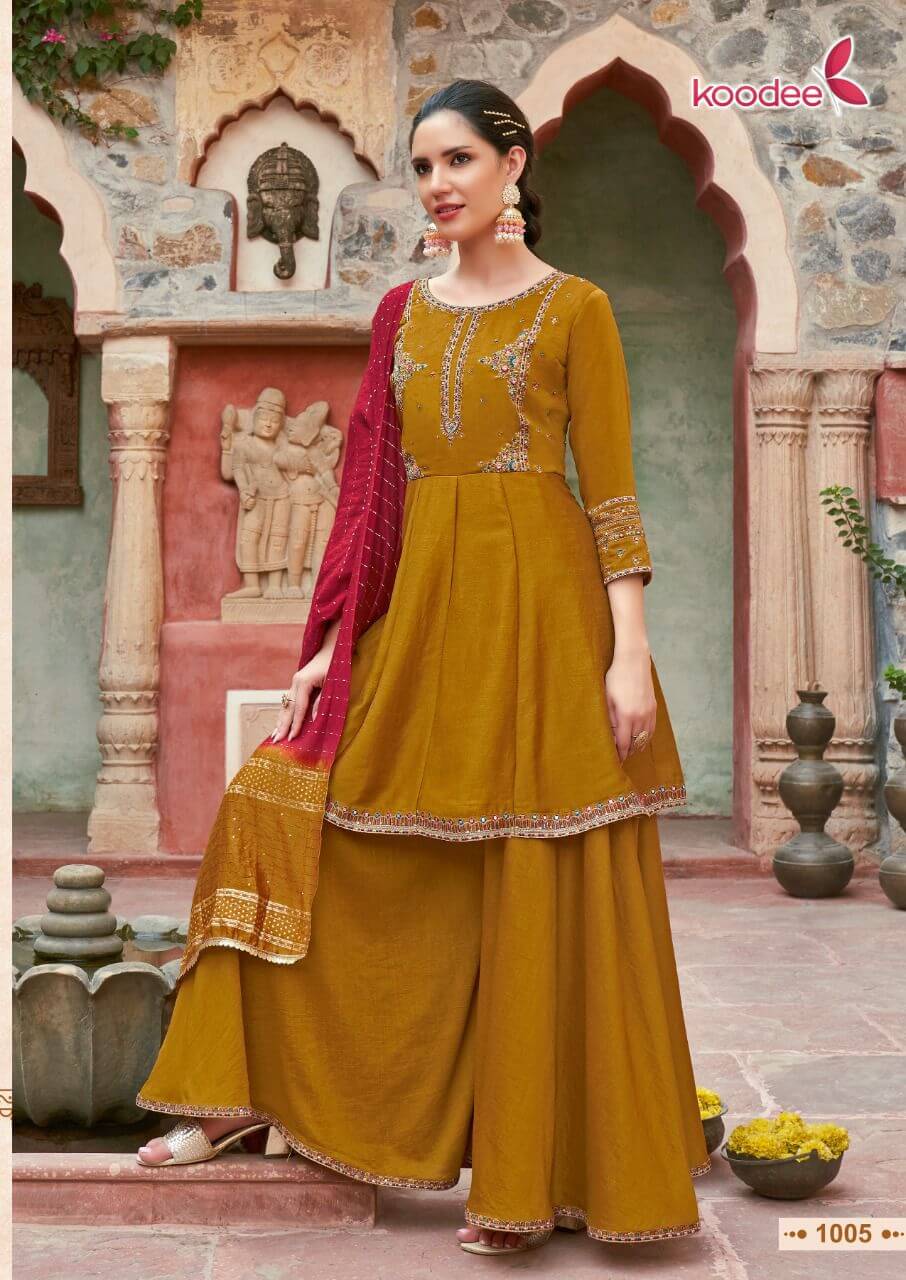 Koodee Gulabo vol 3 Kurti with Bottom and Dupatta Set Catalog, Buy Koodee Gulabo vol 3 Kurti with Bottom and Dupatta Set Full Catalog in wholesale price online From Vadodara, Surat, Gujarat