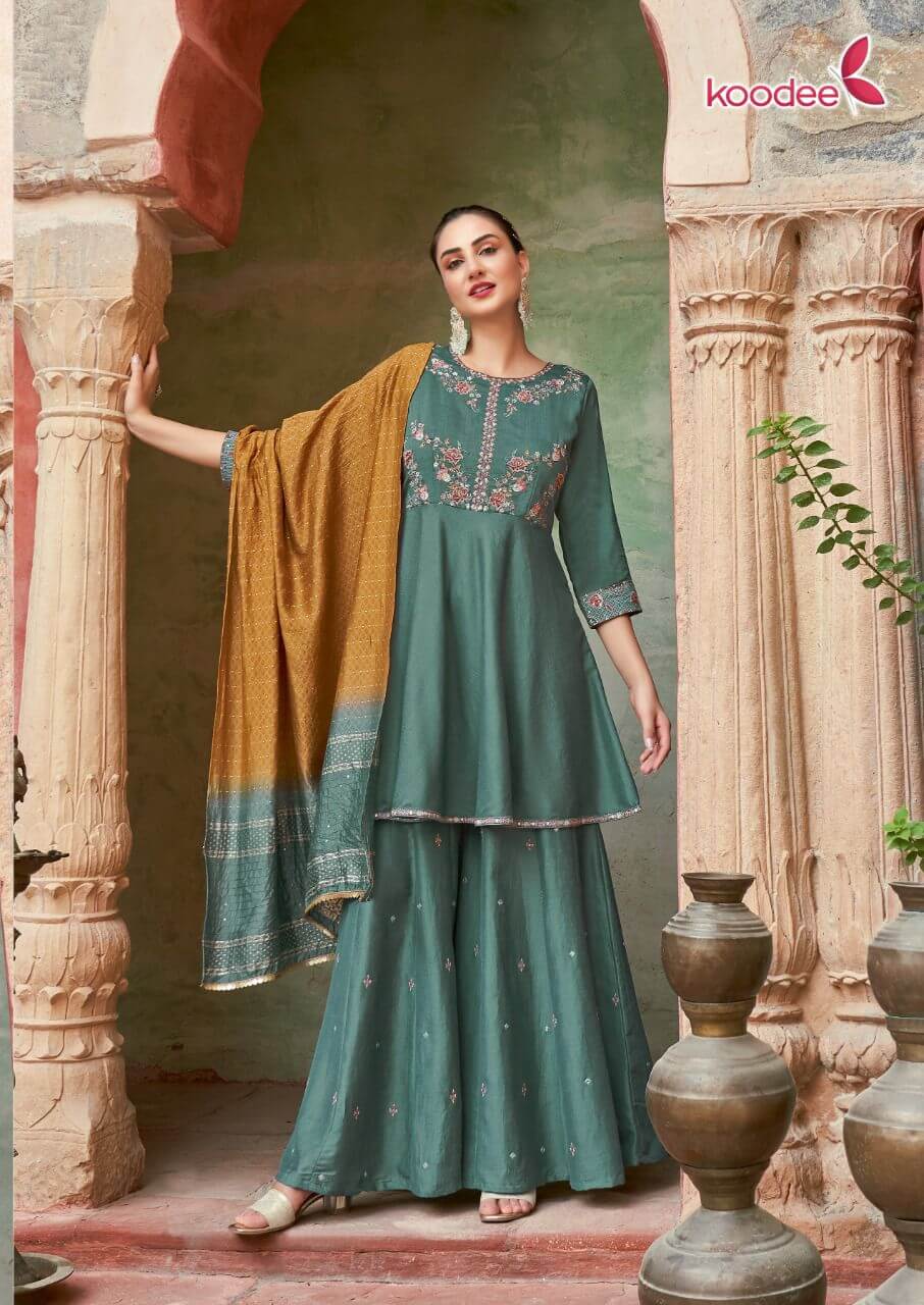 Koodee Gulabo vol 3 Kurti with Bottom and Dupatta Set Catalog, Buy Koodee Gulabo vol 3 Kurti with Bottom and Dupatta Set Full Catalog in wholesale price online From Vadodara, Surat, Gujarat