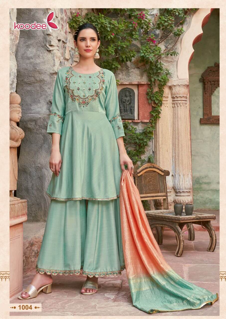 Koodee Gulabo vol 3 Kurti with Bottom and Dupatta Set Catalog, Buy Koodee Gulabo vol 3 Kurti with Bottom and Dupatta Set Full Catalog in wholesale price online From Vadodara, Surat, Gujarat