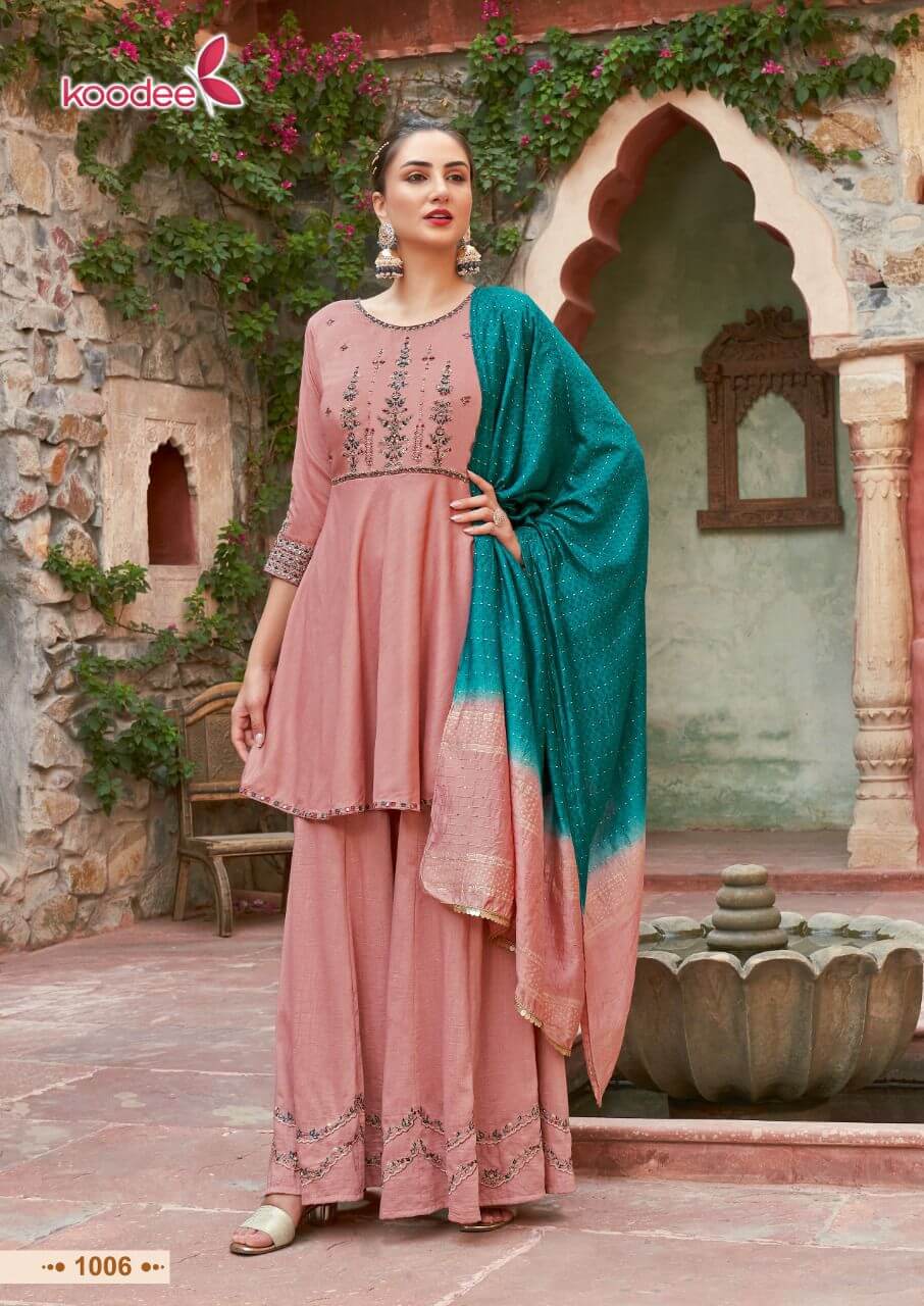 Koodee Gulabo vol 3 Kurti with Bottom and Dupatta Set Catalog, Buy Koodee Gulabo vol 3 Kurti with Bottom and Dupatta Set Full Catalog in wholesale price online From Vadodara, Surat, Gujarat