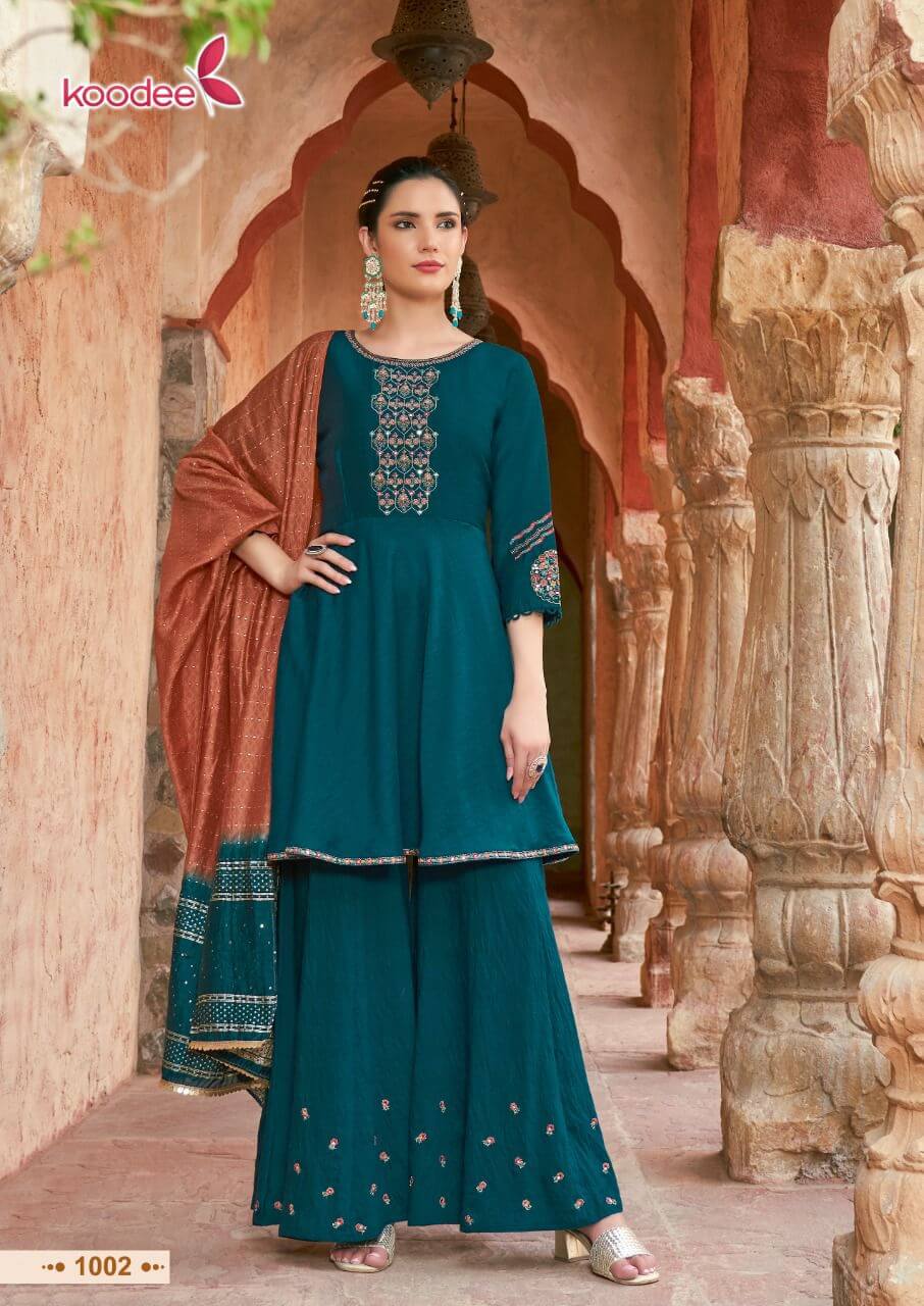 Koodee Gulabo vol 3 Kurti with Bottom and Dupatta Set Catalog, Buy Koodee Gulabo vol 3 Kurti with Bottom and Dupatta Set Full Catalog in wholesale price online From Vadodara, Surat, Gujarat