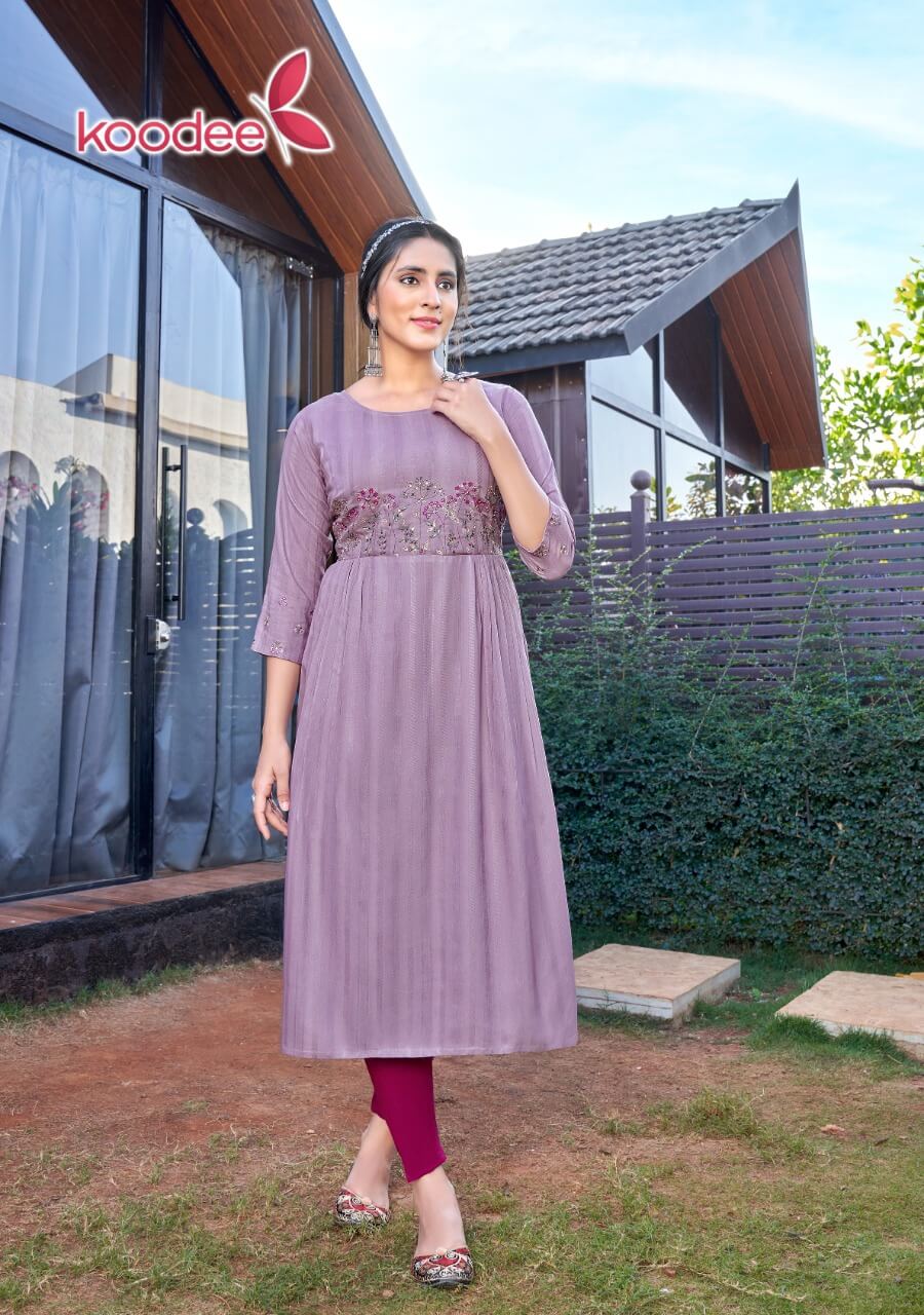 Koodee Morni vol 1 Naira Cut Kurtis Wholesale Catalog, Buy Koodee Morni vol 1 Naira Cut Latest Fashion Kurtis Full Catalog in Wholesale Price From Aarvee Creation