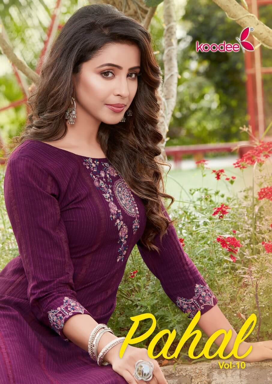 Koodee Pahal vol 10 Kurtis Wholesale Catalog, Buy Full Catalog of Koodee Pahal vol 10 Kurtis in Wholesale Price Online