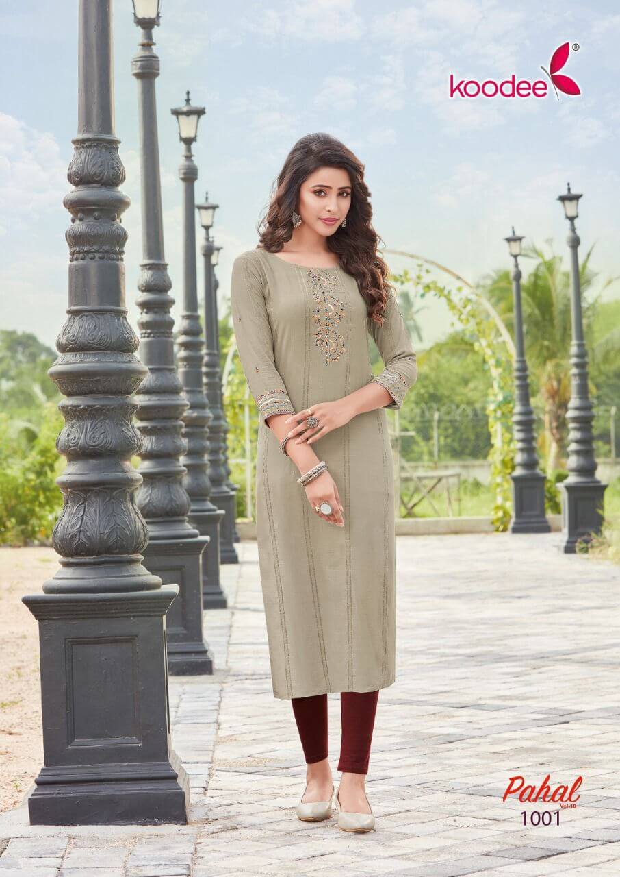 Koodee Pahal vol 10 Kurtis Wholesale Catalog, Buy Full Catalog of Koodee Pahal vol 10 Kurtis in Wholesale Price Online