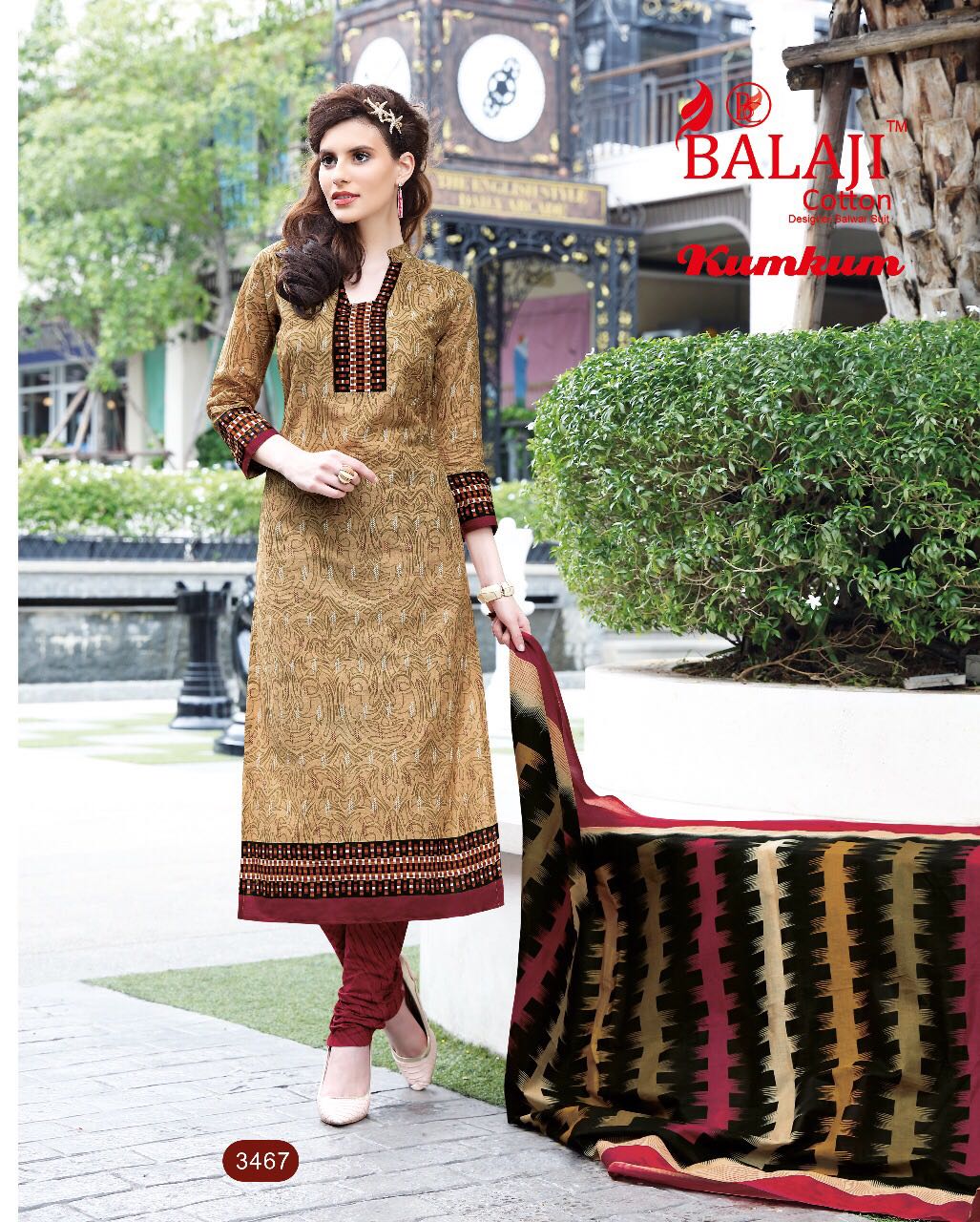 Cotton Dress Material With Cotoon Dupatta