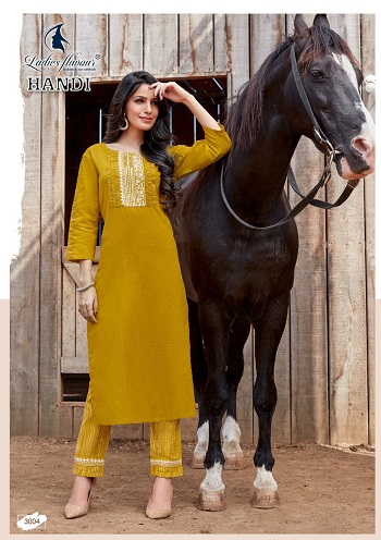 Handi Kurtis With Bottom Wholesale Catalogue By Brand Ladies Flavour, Buy Kurtis with bottom pair in Wholesale Price Online for Reselling