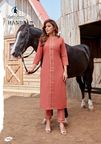 Handi Kurtis With Bottom Wholesale Catalogue By Brand Ladies Flavour, Buy Kurtis with bottom pair in Wholesale Price Online for Reselling