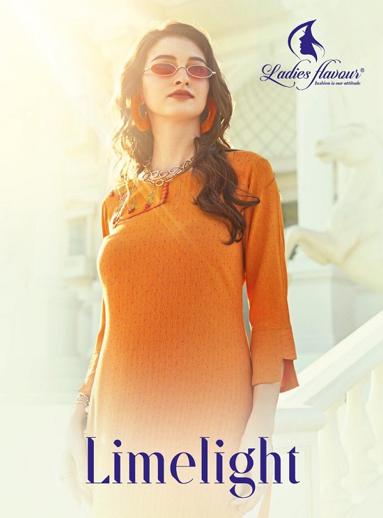 Ladies Flavour Limelight wholesale kurtis catlog