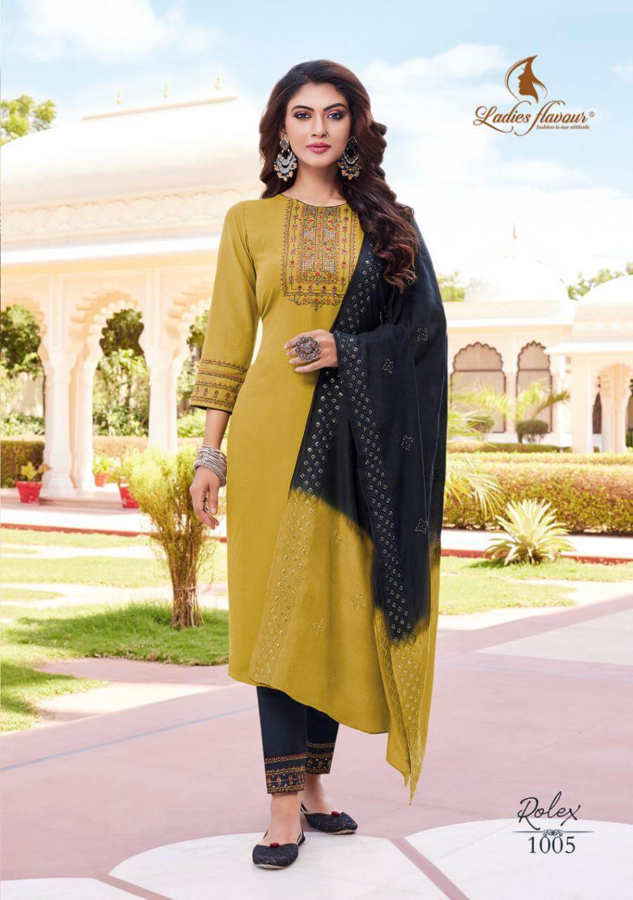 Ladies Flavour Rolex Salwar Suits Catalog in Wholesale, Buy Ladies Flavour Rolex Salwar Suits Full Catalog in Wholesale Price Online From Aarvee Creation