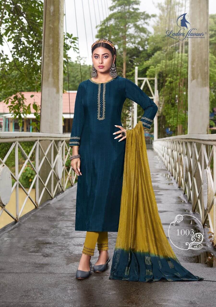 Ladies Flavour Safar Kurti Pant with Dupatta Catalog, Buy Ladies Flavour Safar Kurti Pant with Dupatta Full Catalog at Wholesale Price Online