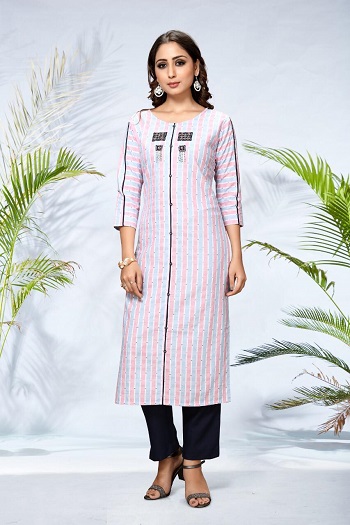 Lavanya Lighty Kurtis with Pants Wholesale Catalog, Purchase kurti with bottom pair in wholesale price online for business, Buy Bulk Kurtis in Bulk for Business of women cloths