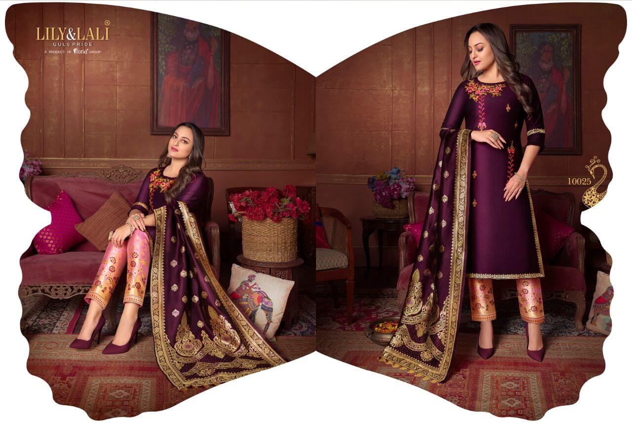 Lily and Lali Meenakari vol 2 Top Bottom Dupatta Set Catalog, Buy Lily and Lali Meenakari vol 2 Top Bottom Dupatta Set Full Catalog at Wholesale Price Online From Vadodara