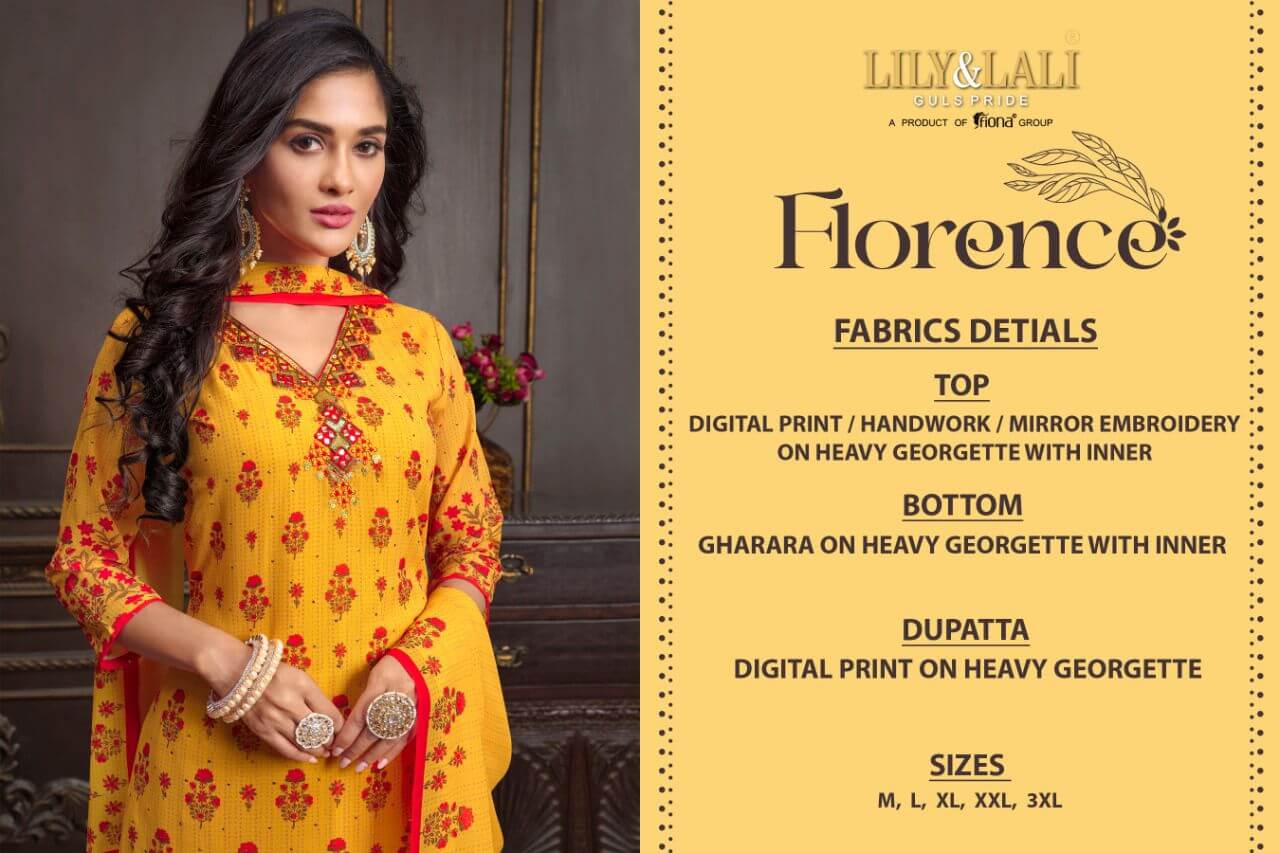 Lily And Lali Florence Festive Wear Dress Wholesale Catalog