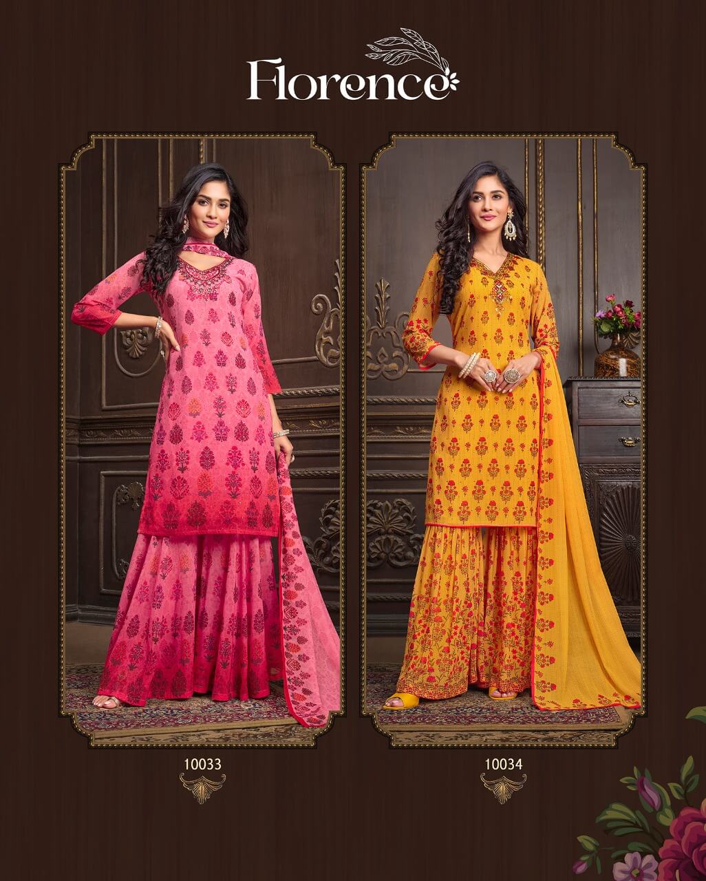 Lily And Lali Florence Festive Wear Dress Wholesale Catalog, Buy Lily Lali Florence Dress Full Catalog At Wholesale Price