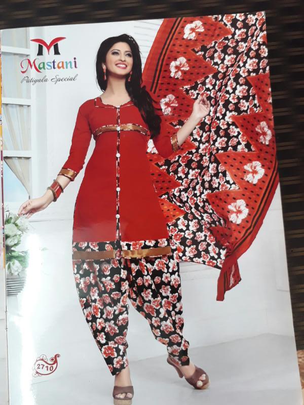 BEAUTIFUL COTTON PRINTED DRESS MATERIAL WITH COTTON DUPATTA