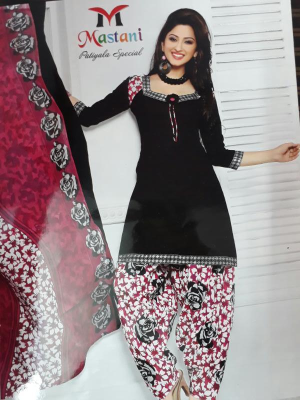 BEAUTIFUL COTTON PRINTED DRESS MATERIAL WITH COTTON DUPATTA