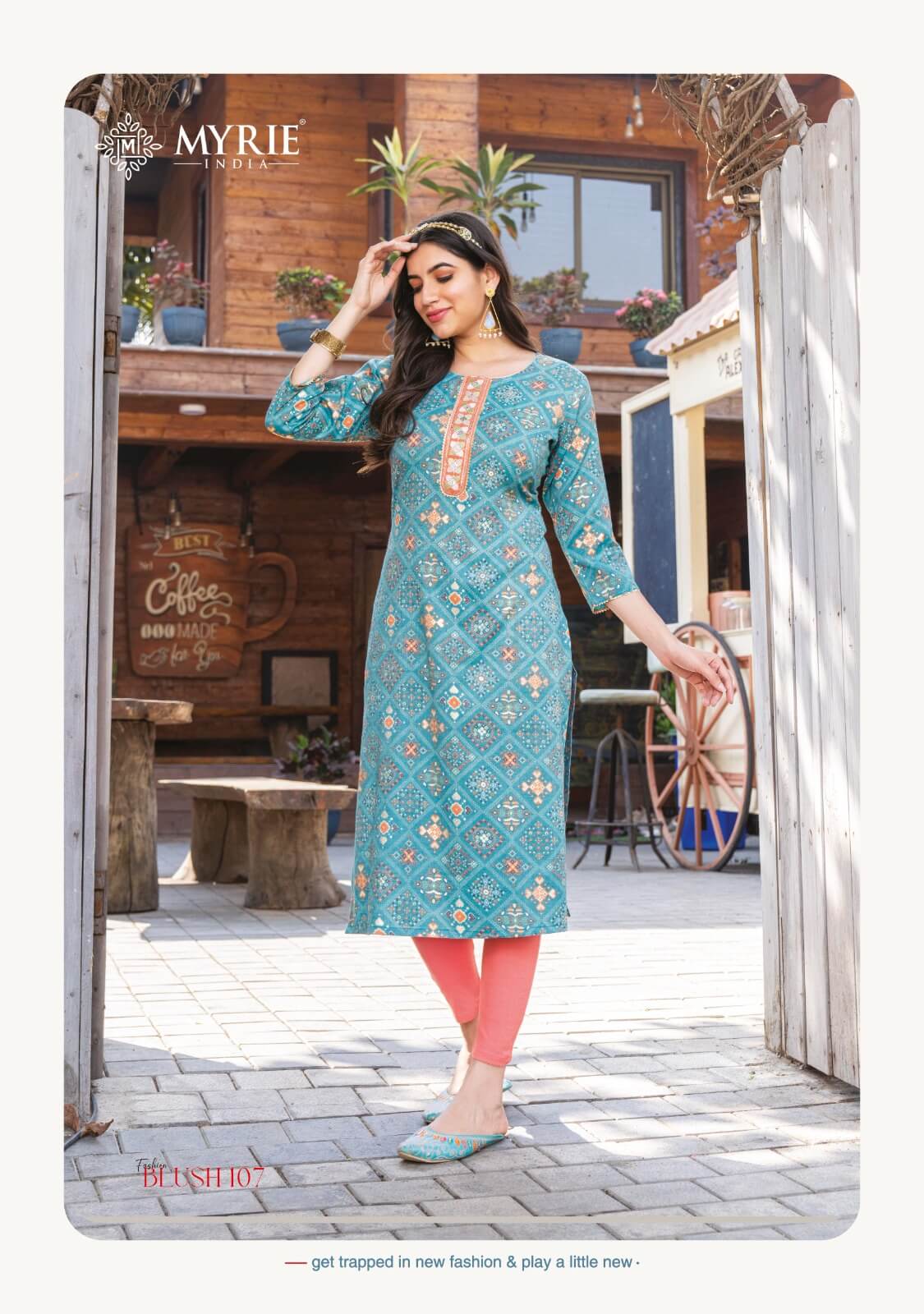 Mayrie India Fashion Blush Printed Kurtis Catalog in Wholesale, Buy Mayrie India Fashion Blush Printed Kurtis Full Catalog in Wholesale Price Online From Aarvee Creation