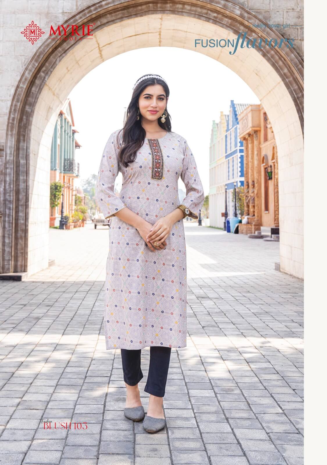 Mayrie India Fashion Blush Printed Kurtis Catalog in Wholesale, Buy Mayrie India Fashion Blush Printed Kurtis Full Catalog in Wholesale Price Online From Aarvee Creation