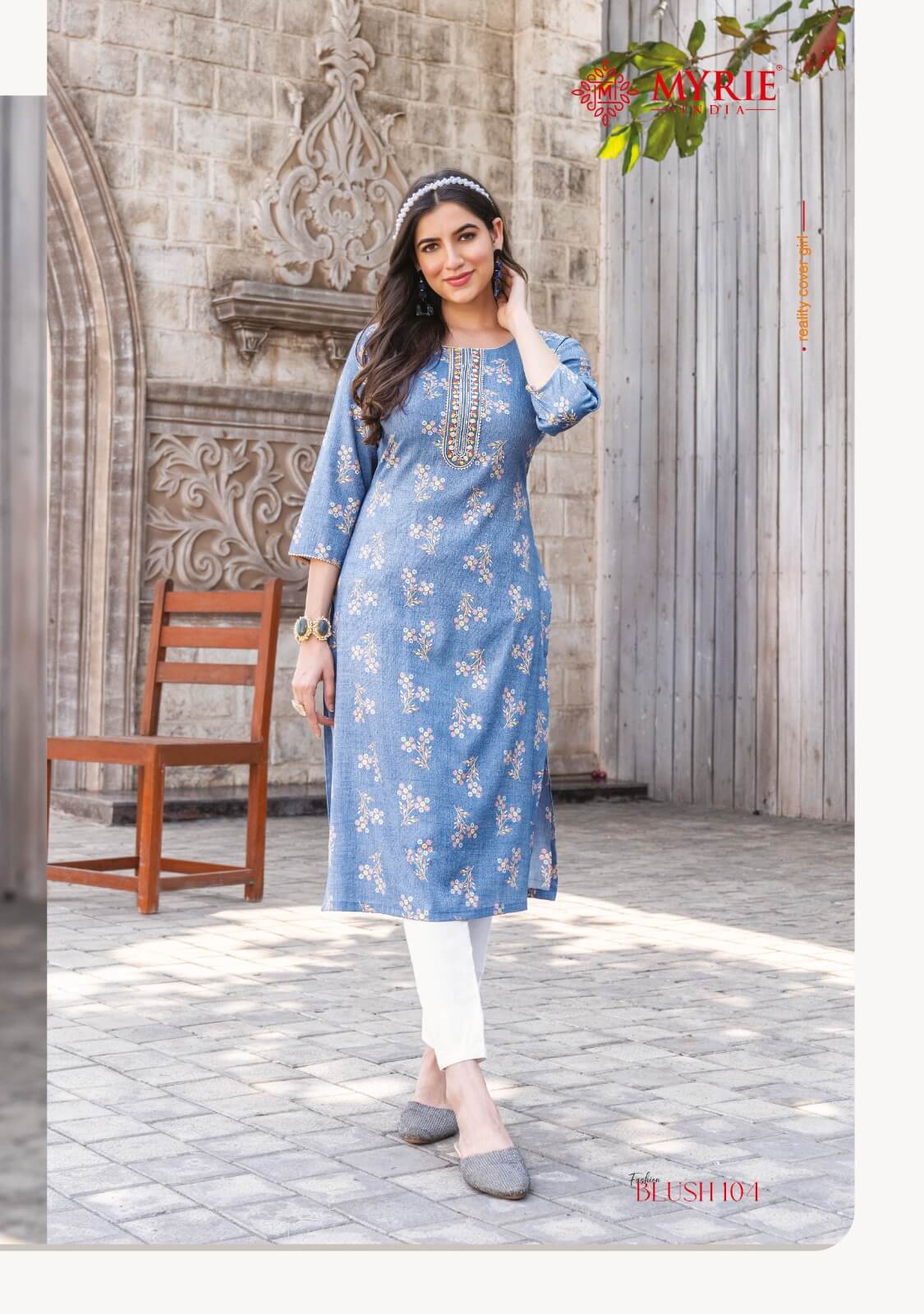 Mayrie India Fashion Blush Printed Kurtis Catalog in Wholesale, Buy Mayrie India Fashion Blush Printed Kurtis Full Catalog in Wholesale Price Online From Aarvee Creation