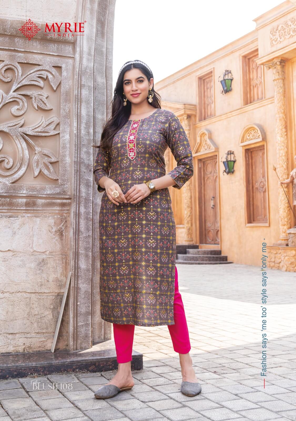 Mayrie India Fashion Blush Printed Kurtis Catalog in Wholesale, Buy Mayrie India Fashion Blush Printed Kurtis Full Catalog in Wholesale Price Online From Aarvee Creation