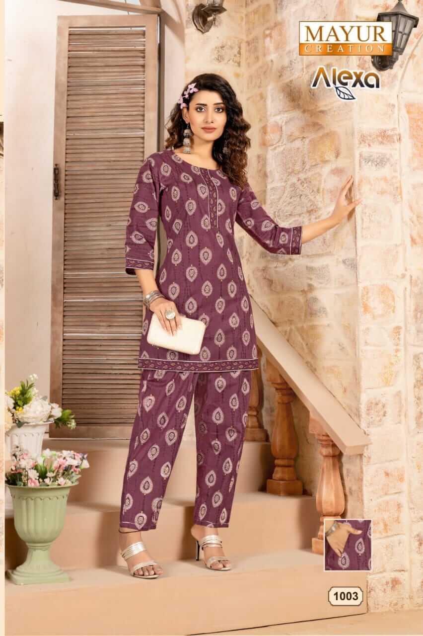 Mayur Alexa vol 1 Cotton Co Ord Set Catalog in Wholesale Price, Buy Mayur Alexa vol 1 Cotton Co Ord Set Catalog in Wholesale Price online From Aarvee Creation