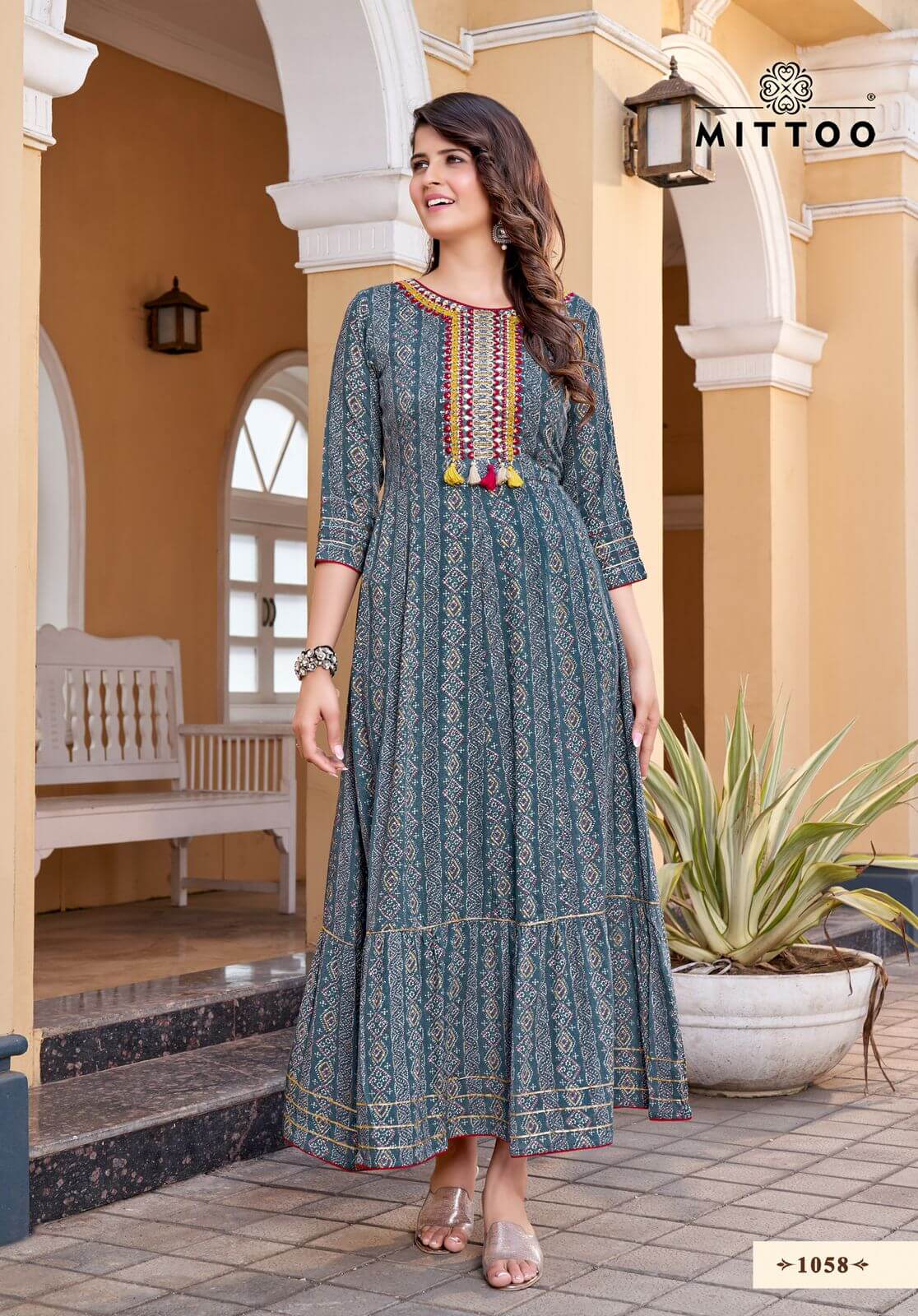 Mittoo Bindi vol 2 Rayon Gown Catalog in Wholesale, Buy Mittoo Bindi vol 2 Rayon Gown Full Catalog in Wholesale Price Online From Aarvee Creation